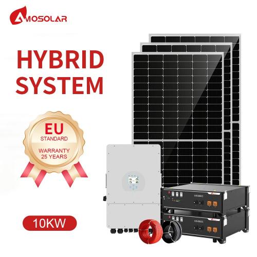 10000W 11000W 12000W Hybrid Solar System