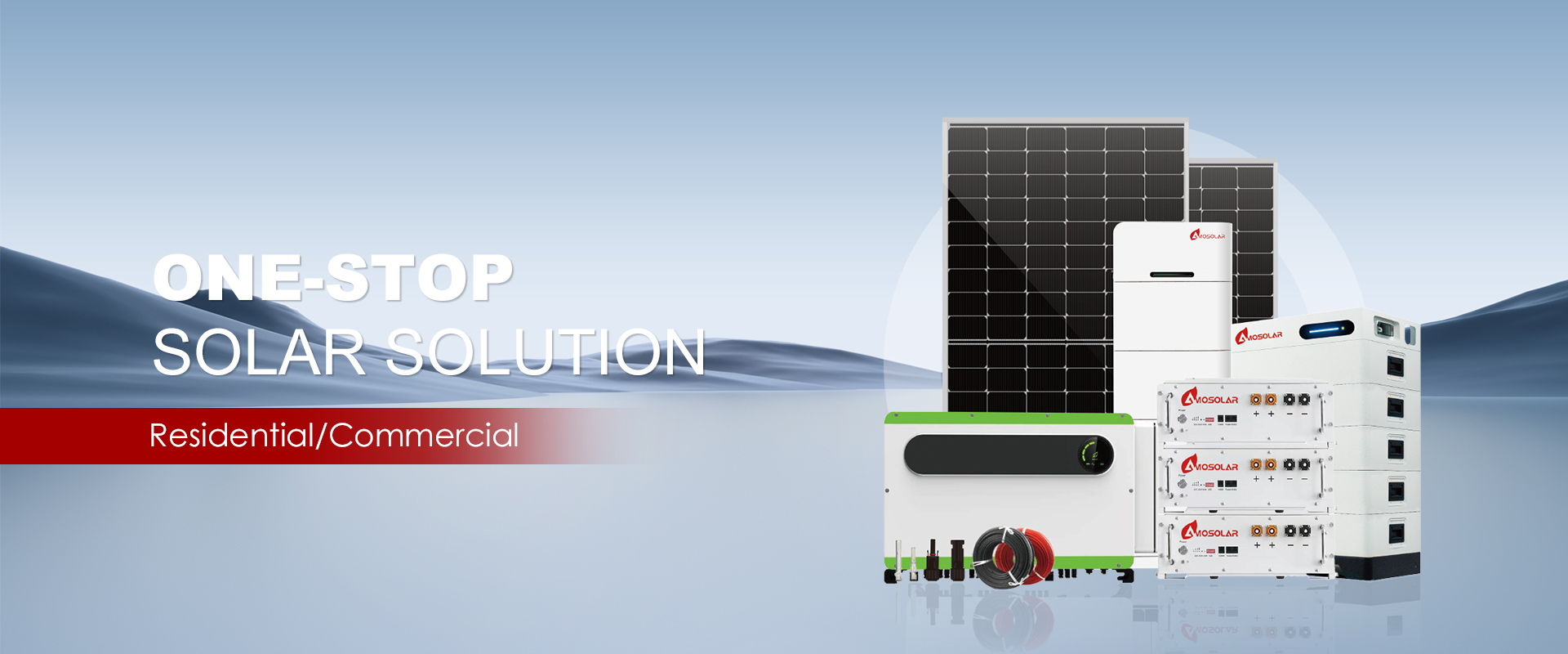 Amosolar Solar Panels Factory PV All In One Solar System Suppliers