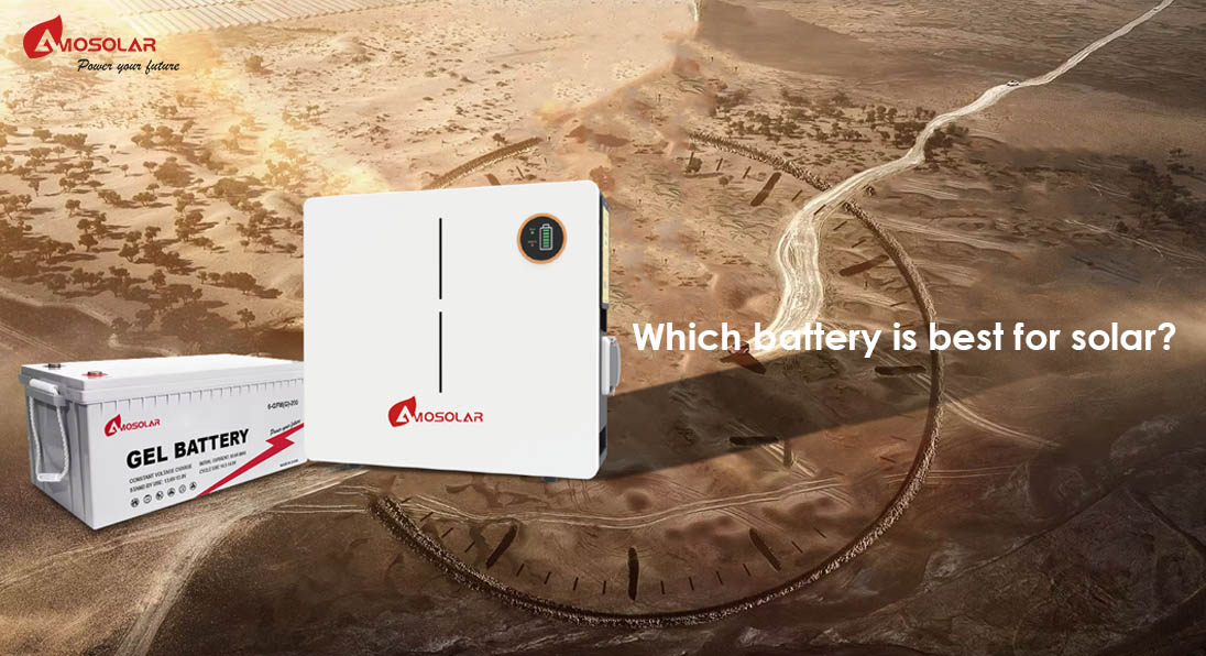 Which battery is best for solar?