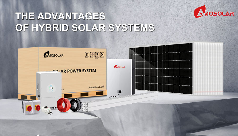 What are the advantages of installing a solar hybrid system?