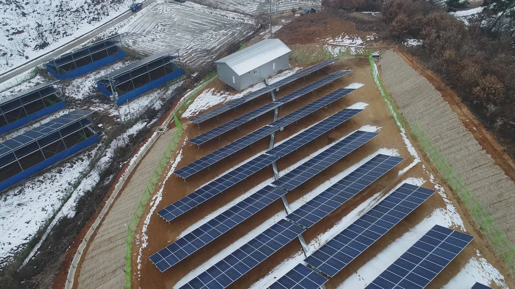 Finland 50KW PV Module Off Grid Solar System Project1