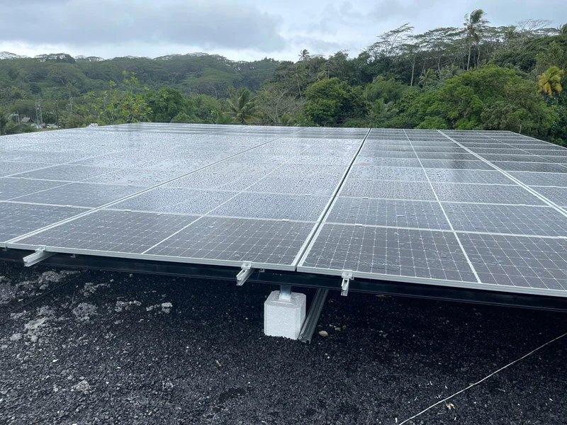 Tahiti 50KW Playground Solar System Project2