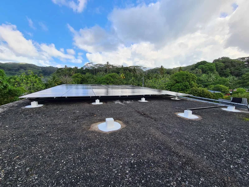 Tahiti 50KW Playground Solar System Project3