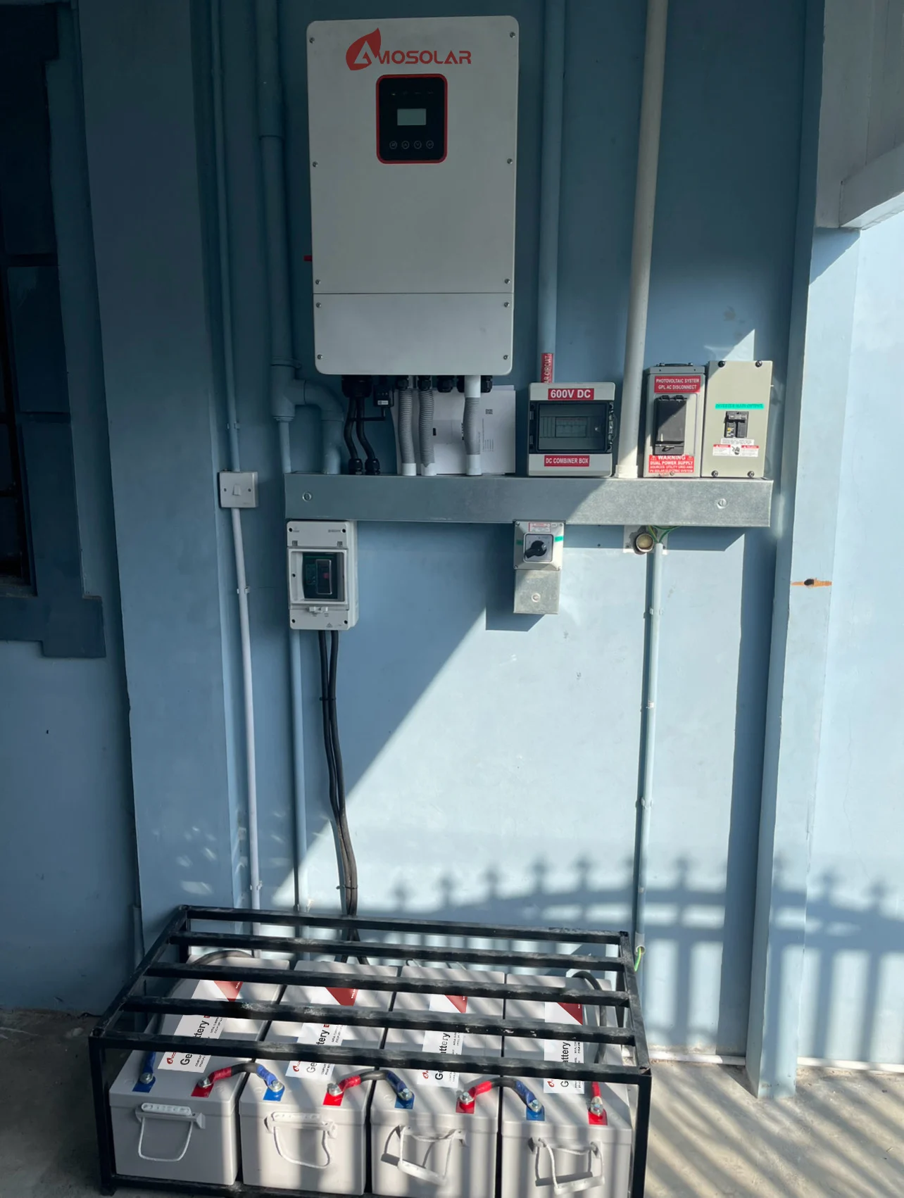 Guyana Battery Home Solar Energy Storage Project1